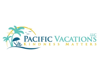 Pacific Vacations,LLC logo design by J0s3Ph