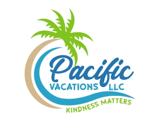 Pacific Vacations,LLC logo design by LogOExperT