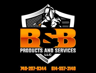 B&B Products and Services LLC. logo design by daywalker