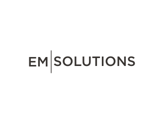EM Solutions logo design by BintangDesign