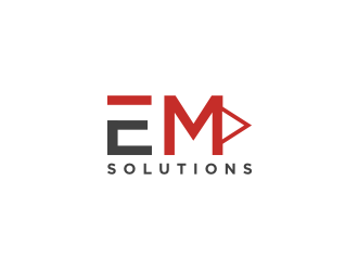 EM Solutions logo design by bricton