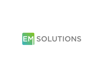 EM Solutions logo design by bricton