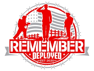 REMEMBER EVERYONE DEPLOYED logo design by Suvendu