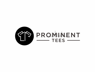 Prominent Tees logo design by checx