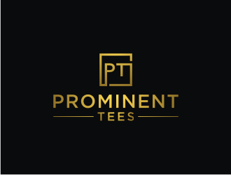 Prominent Tees logo design by logitec