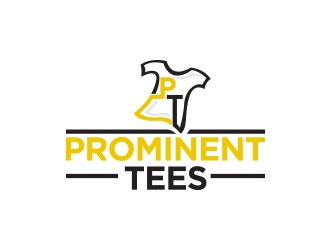Prominent Tees logo design by AB212