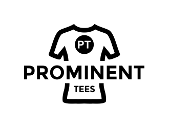 Prominent Tees logo design by Girly