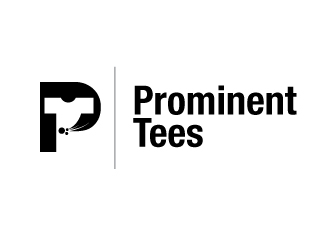 Prominent Tees logo design by dondeekenz