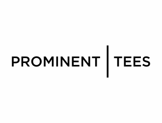 Prominent Tees logo design by hopee