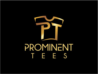 Prominent Tees logo design by up2date