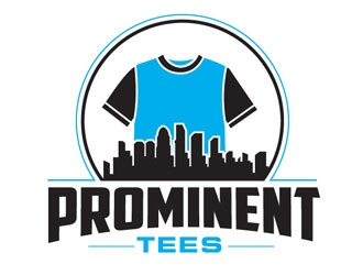Prominent Tees logo design by frontrunner