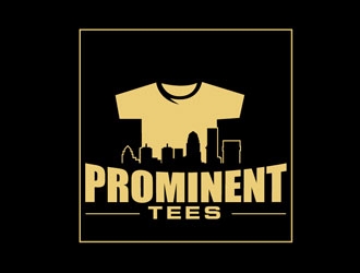 Prominent Tees logo design by LogoInvent