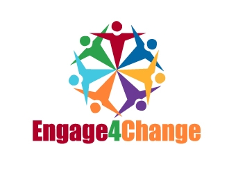 Engage4Change logo design by AamirKhan