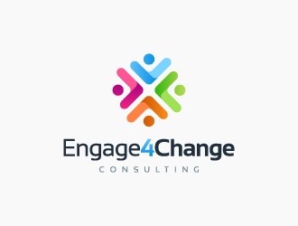 Engage4Change logo design by Janee