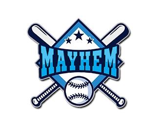 Mayhem logo design by PrimalGraphics