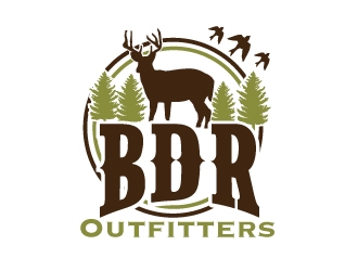 BDR Outfitters logo design by AamirKhan