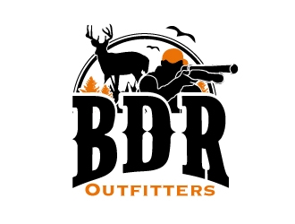 BDR Outfitters logo design by AamirKhan