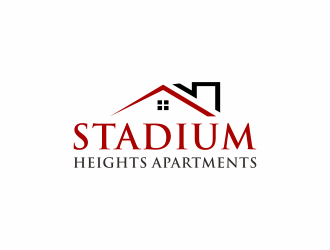 Stadium Heights Apartments logo design by checx