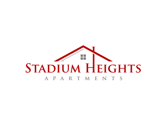 Stadium Heights Apartments logo design by GemahRipah