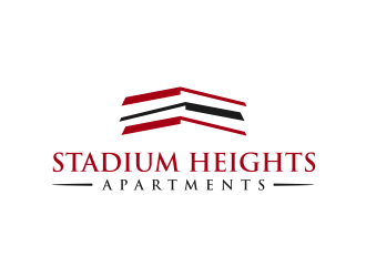 Stadium Heights Apartments logo design by ammad