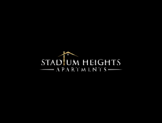 Stadium Heights Apartments logo design by mbah_ju