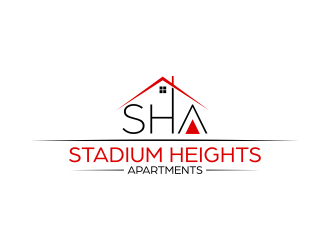 Stadium Heights Apartments logo design by qqdesigns