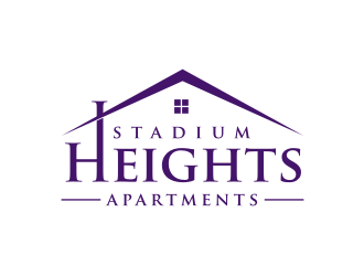 Stadium Heights Apartments logo design by Barkah