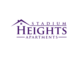 Stadium Heights Apartments logo design by Barkah