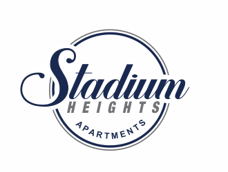 Stadium Heights Apartments logo design by cgage20