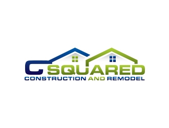 C Squared Construction and Remodel  logo design by AB212