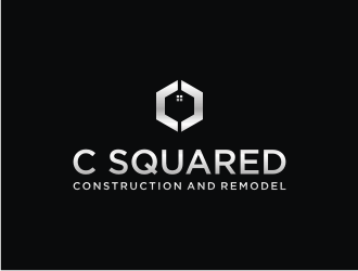 C Squared Construction and Remodel  logo design by mbamboex