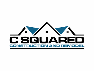 C Squared Construction and Remodel  logo design by hopee