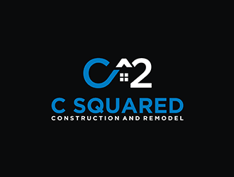 C Squared Construction and Remodel  logo design by Rizqy