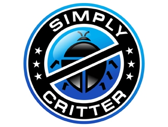 Simply Critter logo design by MAXR