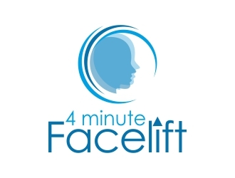 4 minute Facelift .com logo design by ruki