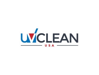 UV-Clean USA logo design by Kabupaten