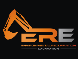 ERE Environmental Reclamation Excavation logo design by logitec