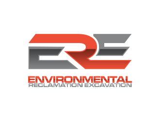 ERE Environmental Reclamation Excavation logo design by oke2angconcept