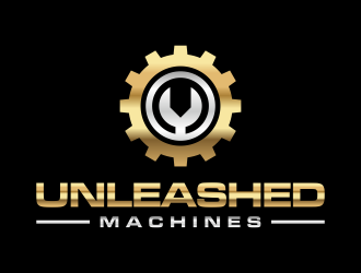 Unleashed Machines logo design by p0peye