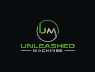 Unleashed Machines logo design by Nurmalia