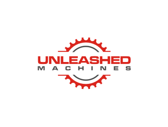 Unleashed Machines logo design by R-art