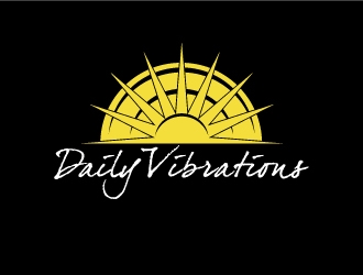 Daily Vibrations logo design by dondeekenz