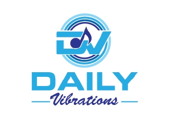 Daily Vibrations logo design by KreativeLogos