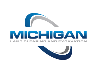 Michigan Land Clearing and Excavation  logo design by p0peye