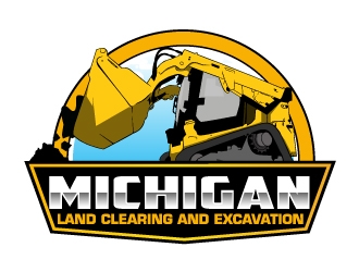 Michigan Land Clearing and Excavation  logo design by AamirKhan