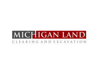 Michigan Land Clearing and Excavation  logo design by restuti