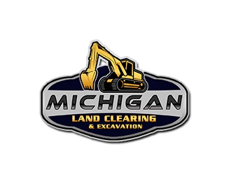 Michigan Land Clearing and Excavation  logo design by PrimalGraphics