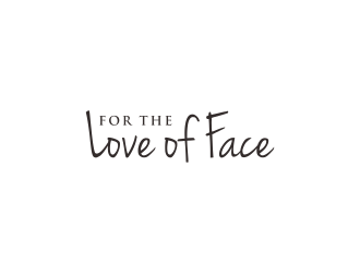 For The Love of Face logo design by p0peye