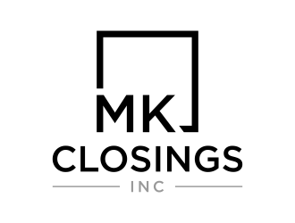 MK Closings Inc. logo design by p0peye