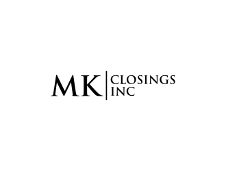 MK Closings Inc. logo design by p0peye
